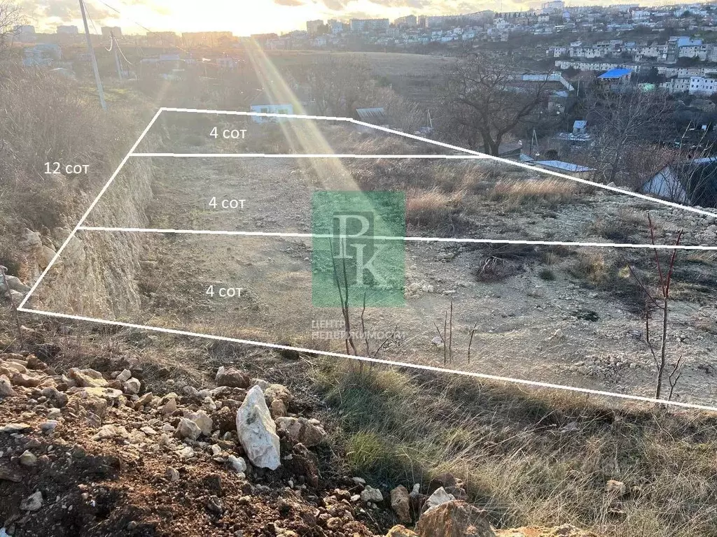 Участок в Севастополь Солнышко садоводческое товарищество, 108 (4.0 ... - Фото 1