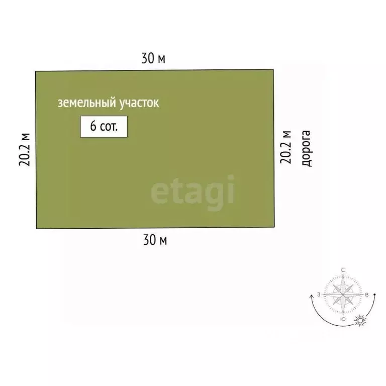 Участок в Крым, Симферопольский район, Николаевка пгт  (6.0 сот.) - Фото 2