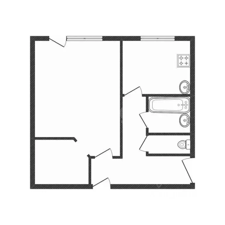 Комната Смоленская область, Смоленск ул. Багратиона, 5 (17.5 м) - Фото 2