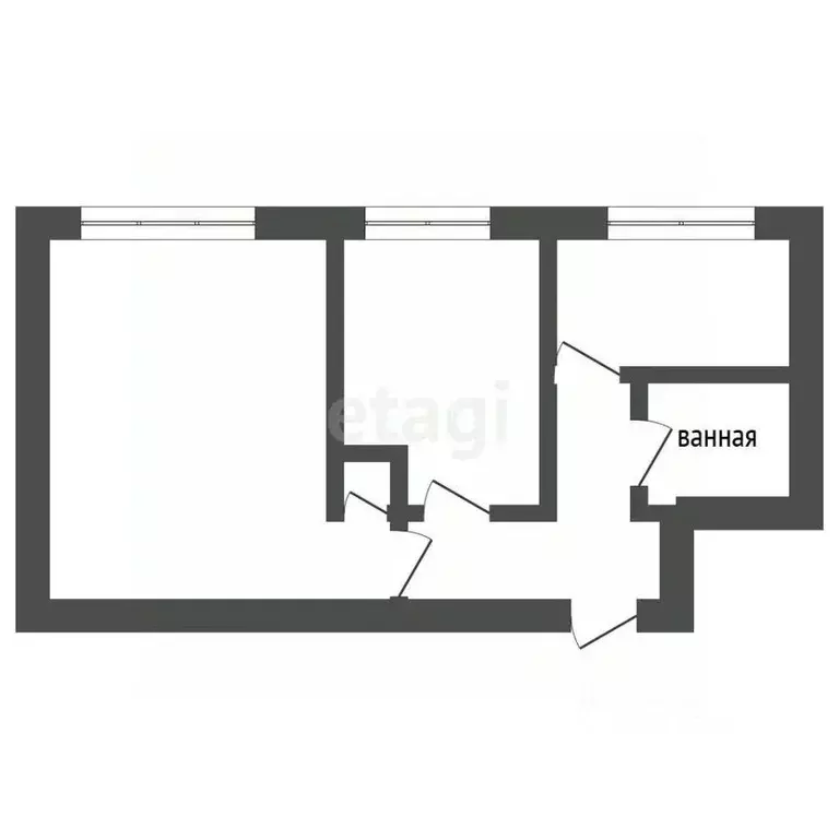 2-к кв. Воронежская область, Воронеж Ростовская ул., 46/3А (41.2 м) - Фото 2