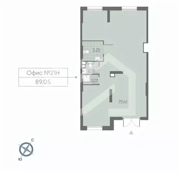 Помещение свободного назначения в Москва Ильменский проезд, 4к1 (89 м) - Фото 2