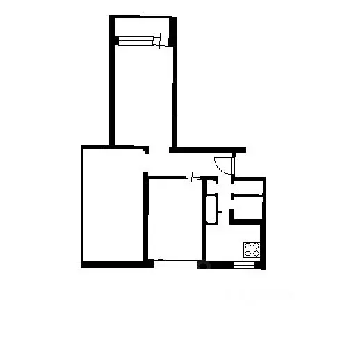 3-к кв. Санкт-Петербург Парашютная ул., 12 (63.0 м) - Фото 1