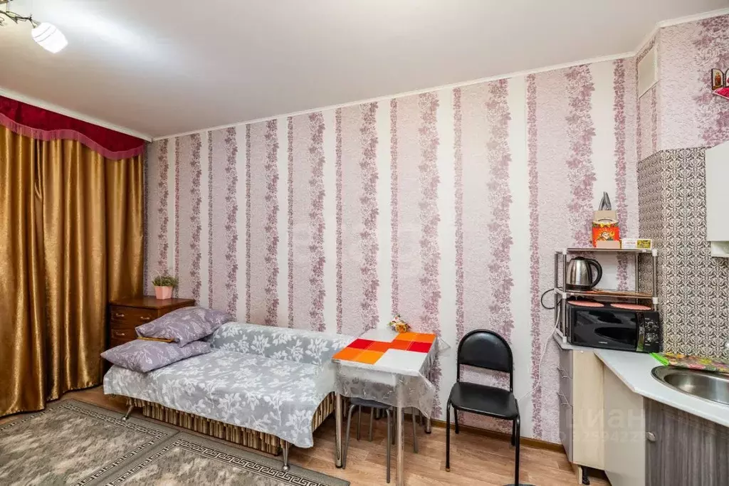 Студия Ханты-Мансийский АО, Сургутский район, пос. Солнечный ул. ... - Фото 1