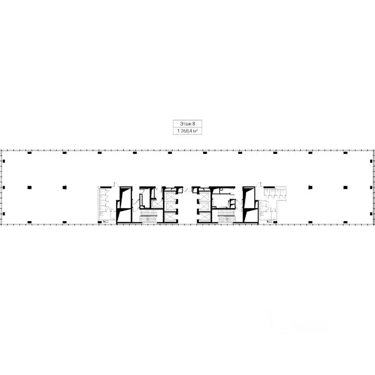 Офис в Москва наб. Пресненская, 4 (1226 м) - Фото 1