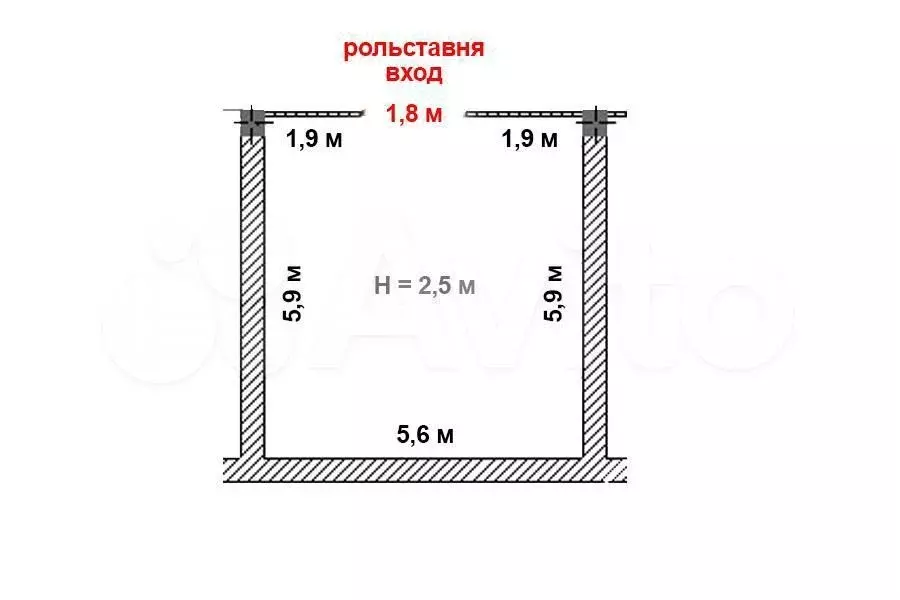 Помещение свободного назначения 33 кв.м - Фото 0