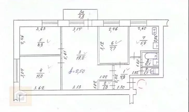 4-к кв. Крым, Евпатория ул. Некрасова, 75 (61.8 м) - Фото 0