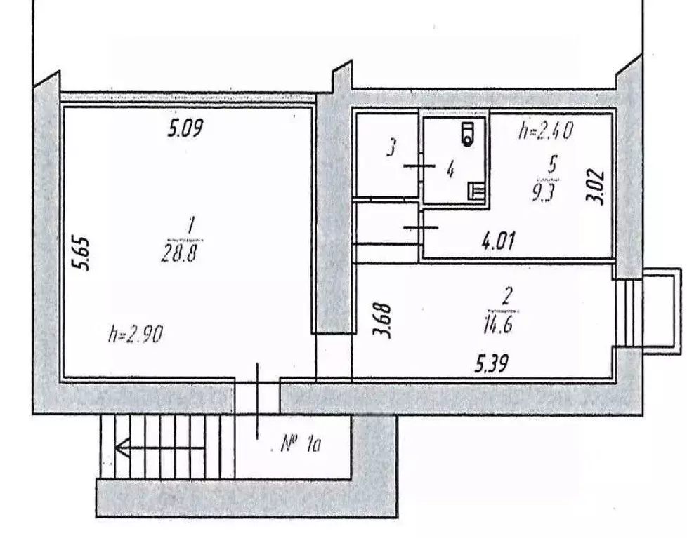 Склад в Мурманская область, Мурманск ул. Володарского, 2А (57 м) - Фото 2