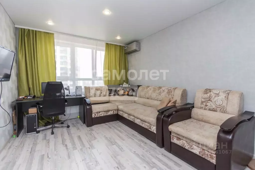 2-к кв. Башкортостан, Уфа ул. Воинов-Интернационалистов, 7 (38.4 м) - Фото 0
