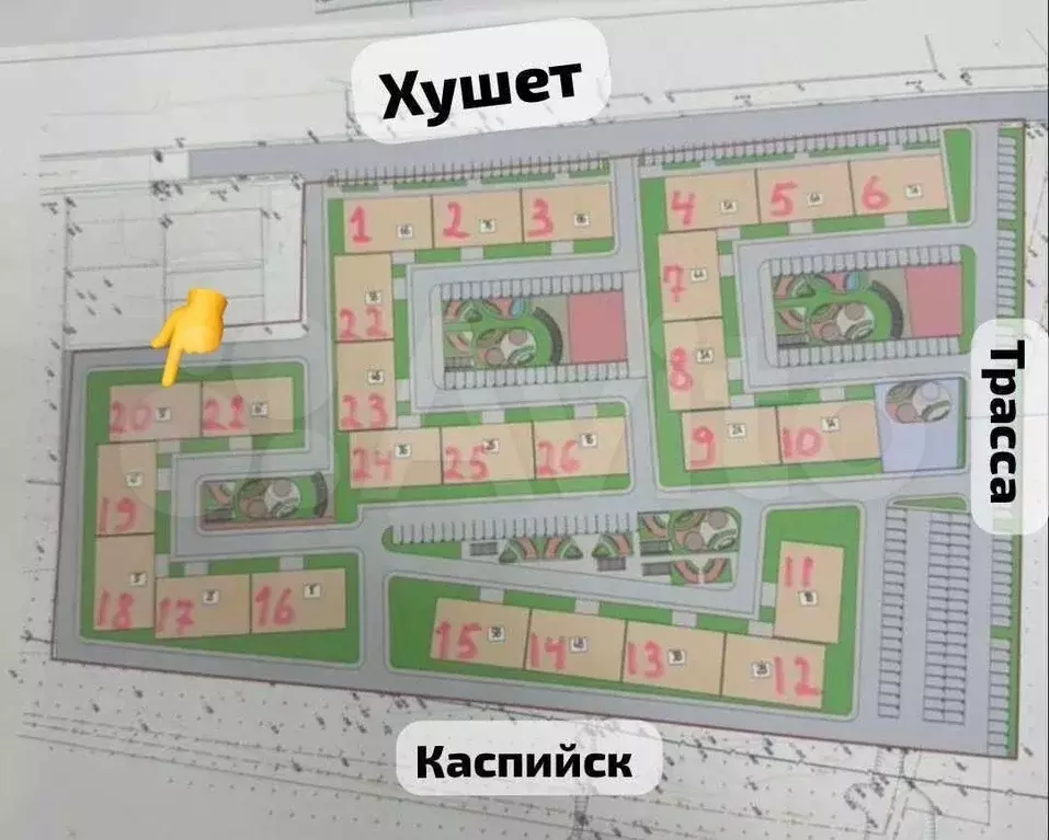 1-к. квартира, 55,1 м, 13/16 эт. - Фото 1