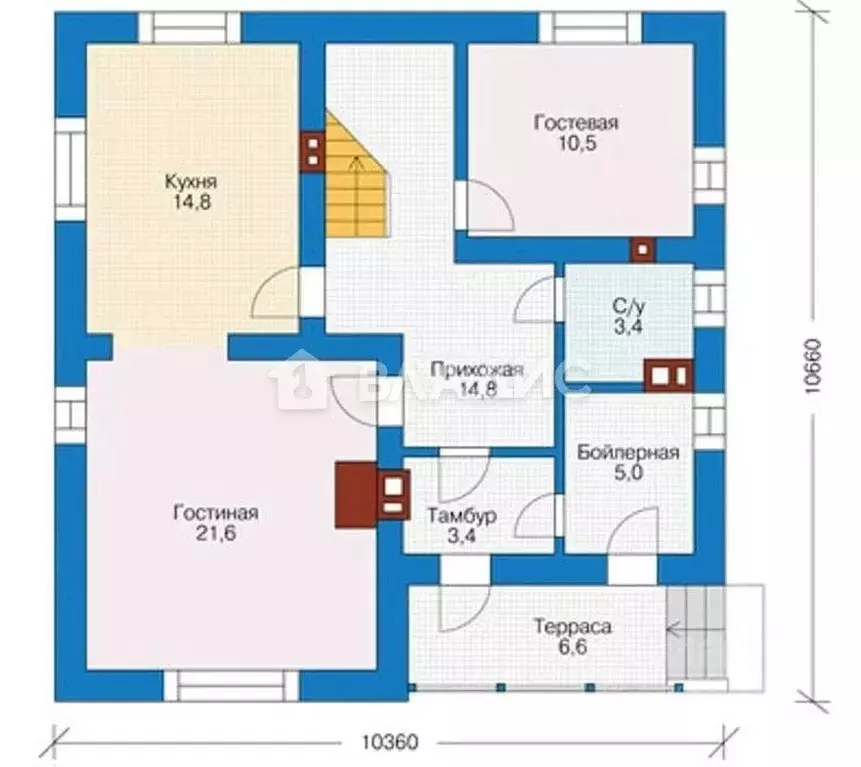 Дом в Москва № 22 кв-л, 53 (164 м) - Фото 2