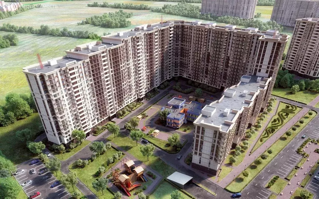 Квартира-студия: Мурино, Воронцовский бульвар, 19к1 (20 м) - Фото 1