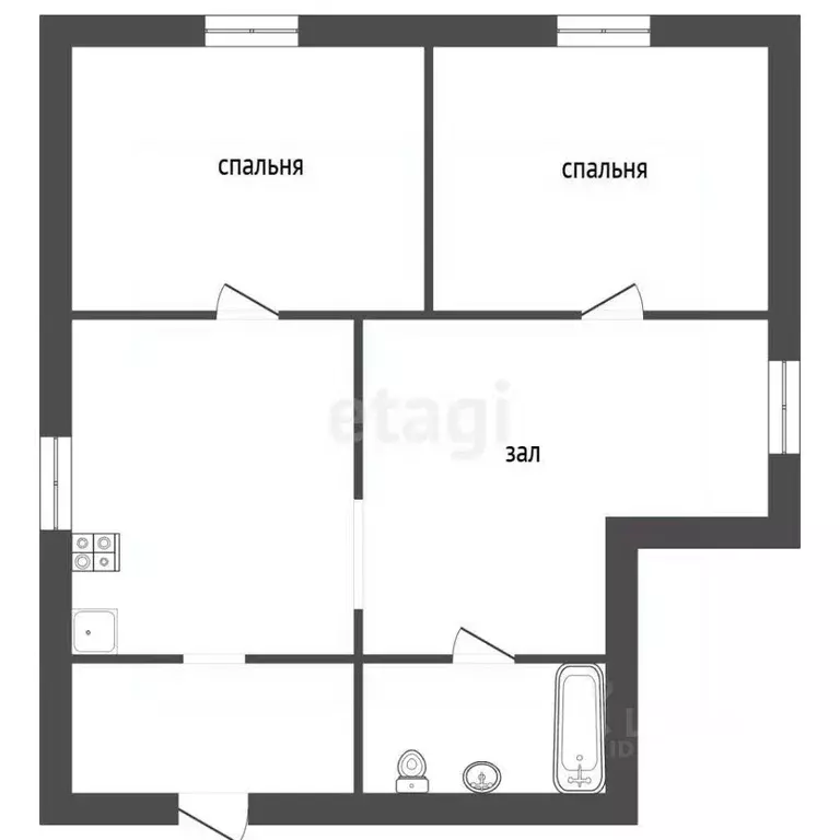 Дом в Мордовия, Саранск ул. Ульянова, 39 (92 м) - Фото 2