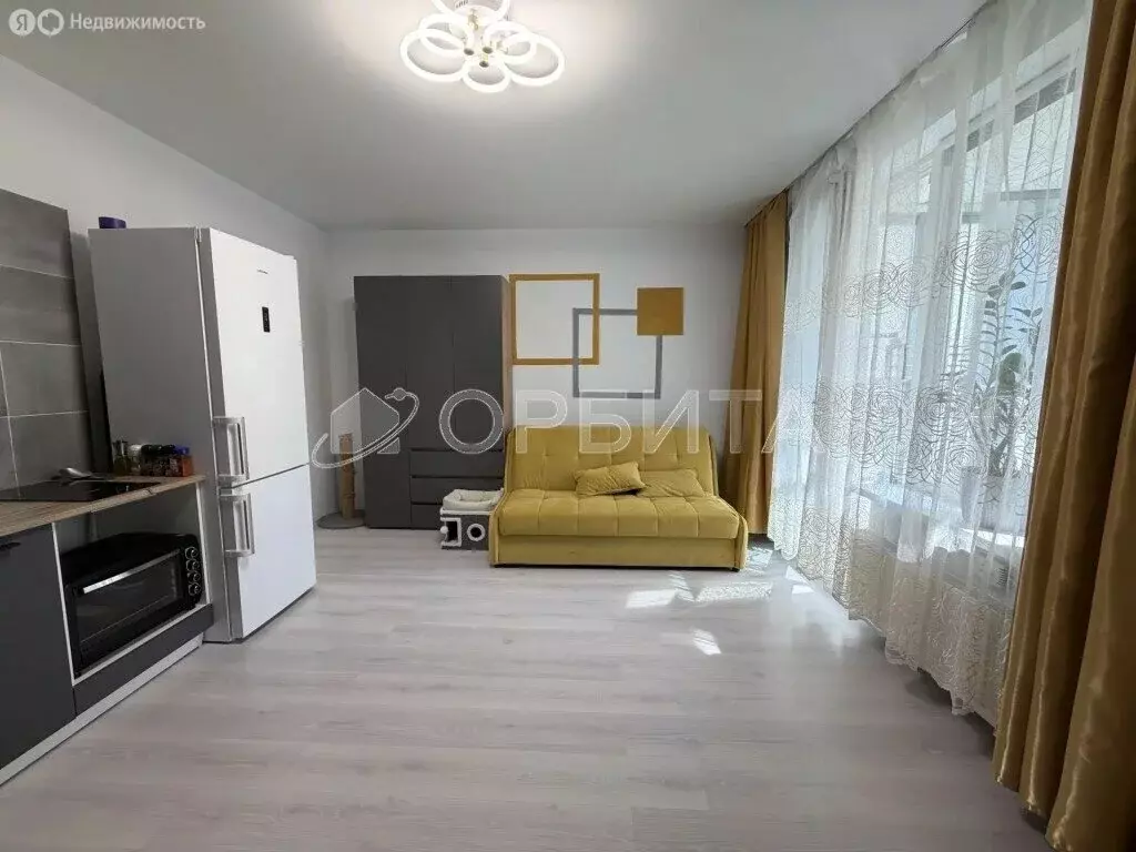 Квартира-студия: Тюмень, улица Константина Посьета, 12 (26.4 м) - Фото 1