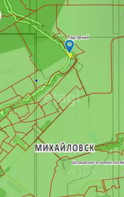 Участок в Ставропольский край, Михайловск Шпаковский район,  (262.0 ... - Фото 2