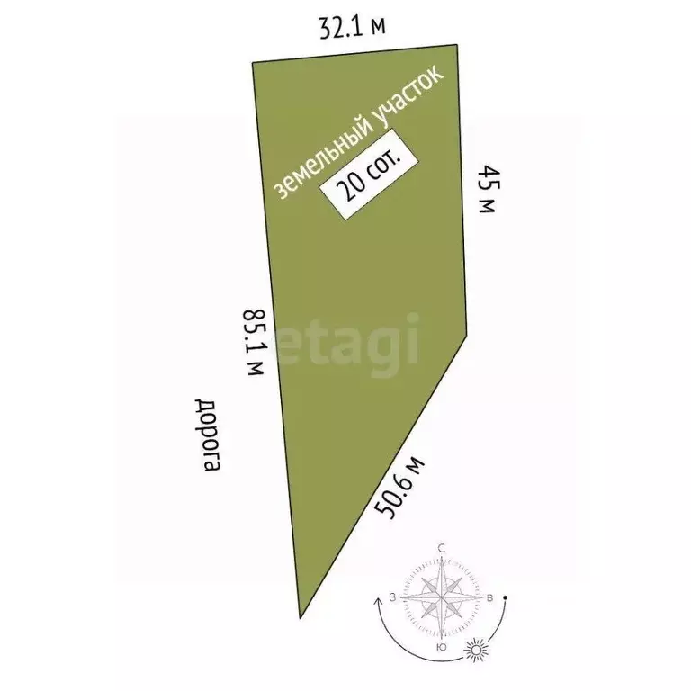 Участок в Ростовская область, Аксайский район, Большелогское с/пос, ... - Фото 2