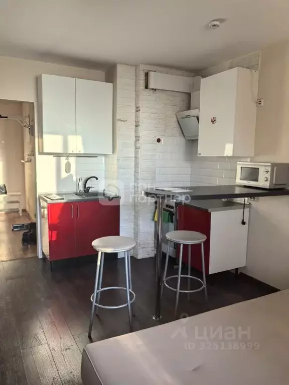 Студия Санкт-Петербург дор. Муринская, 64 (30.5 м) - Фото 1