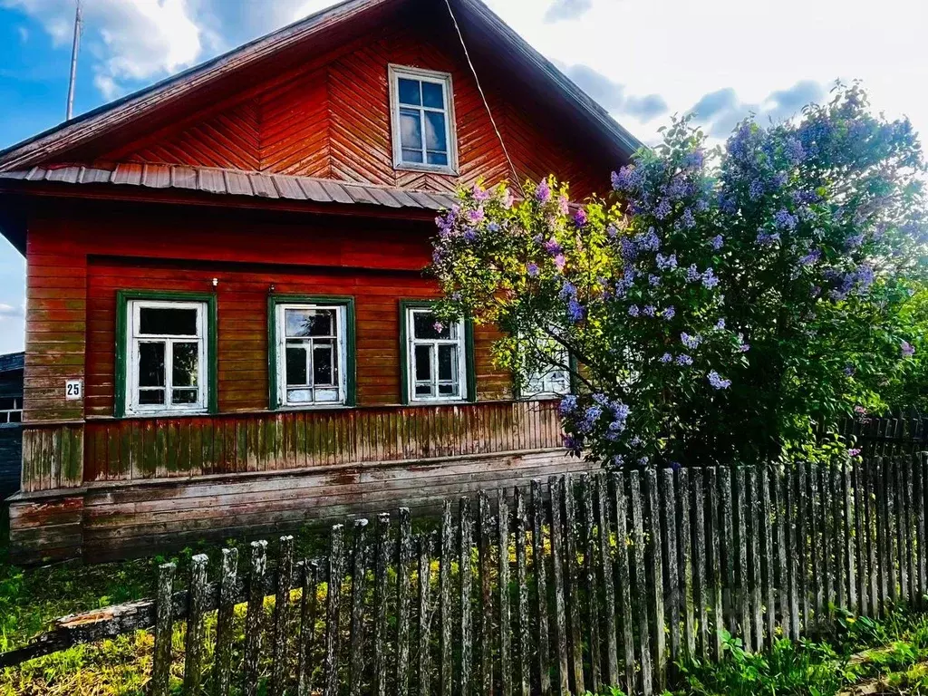 Дом в Вологодская область, Шекснинский район, Железнодорожное с/пос, ... - Фото 0
