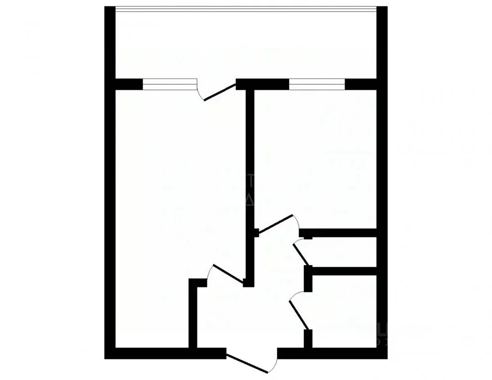 1-к кв. Тюменская область, Тюмень ул. Ватутина, 51 (34.6 м) - Фото 2