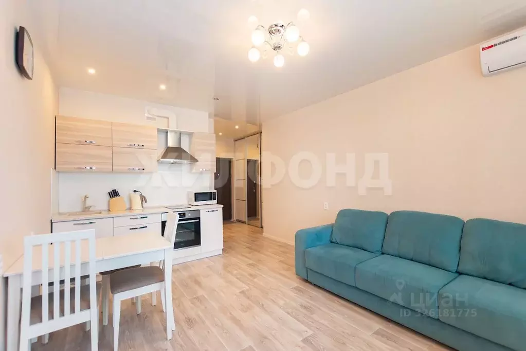 Студия Новосибирская область, Новосибирск ул. Гоголя, 26 (26.6 м) - Фото 2