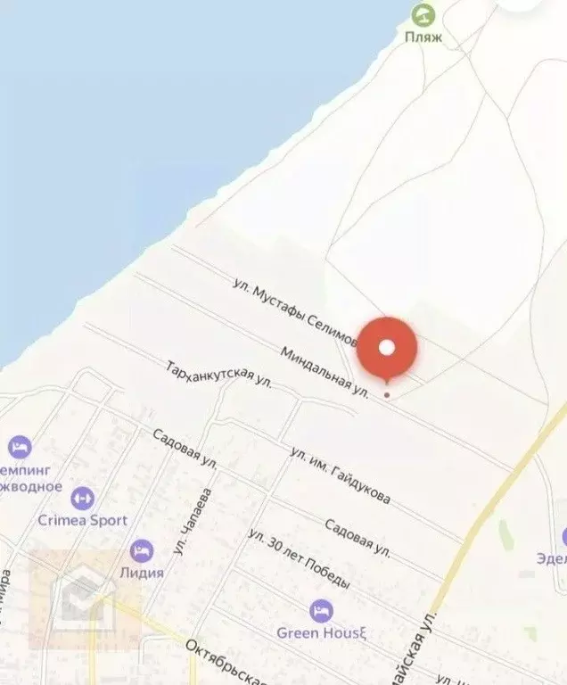 Участок в Крым, Черноморский район, с. Межводное ул. Миндальная, 2 ... - Фото 2