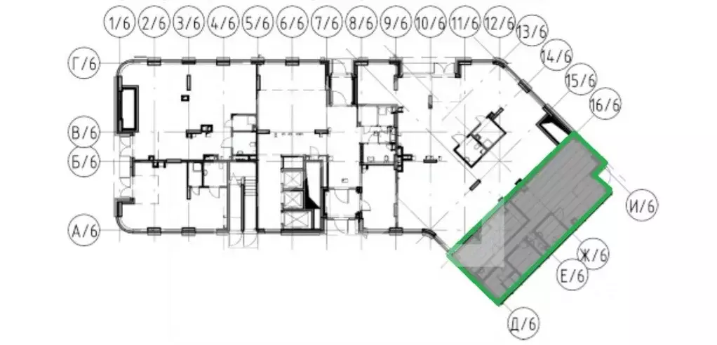 Помещение свободного назначения в Москва наб. Марка Шагала, 15к2 (91 ... - Фото 2