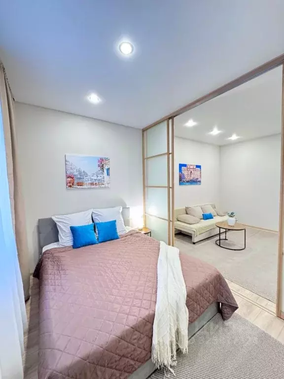 1-к кв. Пермский край, Пермь ш. Космонавтов, 215 (45.0 м) - Фото 1