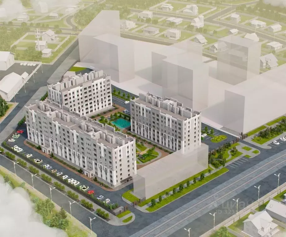 2-к кв. Волгоградская область, Волгоград Времена года жилой комплекс ... - Фото 1