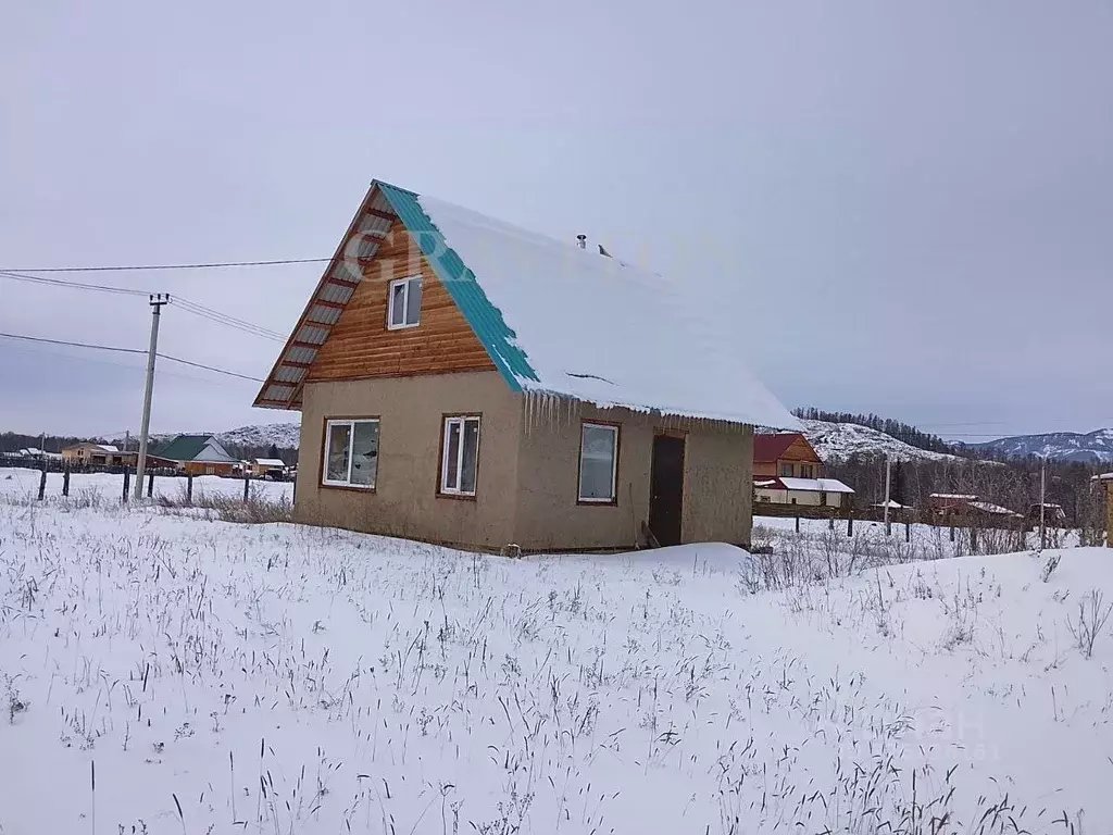Дом в Алтай, Усть-Коксинский район, пос. Замульта ул. Бирюзовая (36 м) - Фото 1