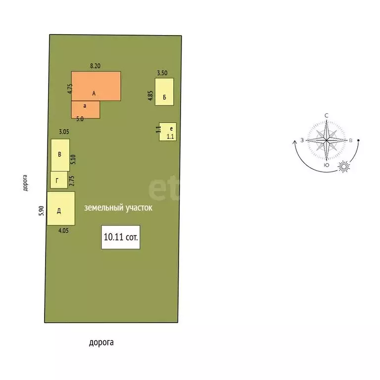 Дом в Бахчисарайский район, Верхореченское сельское поселение, село ... - Фото 2