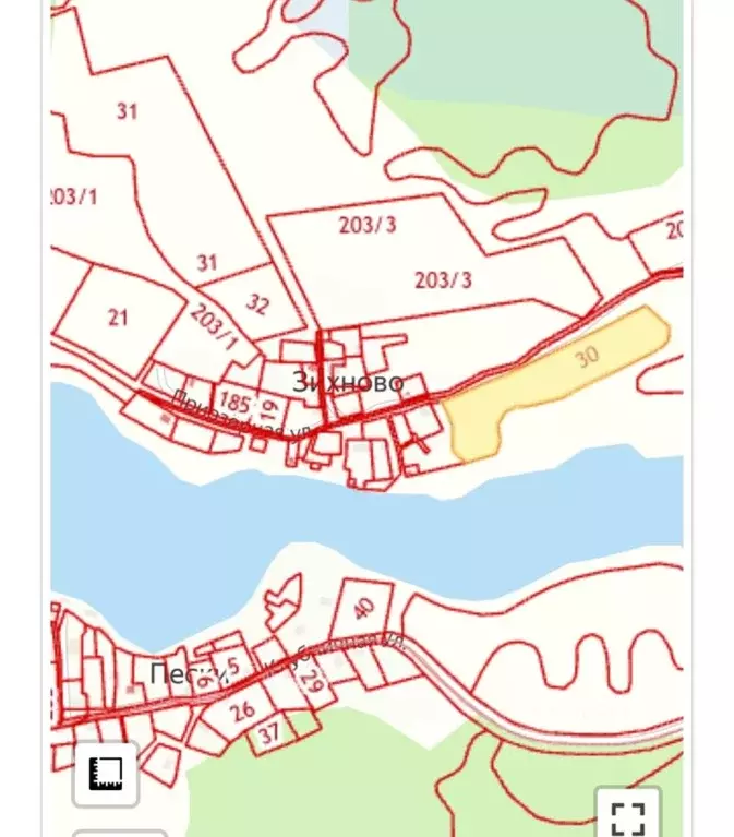Участок в Новгородская область, Хвойнинский муниципальный округ, д. ... - Фото 2