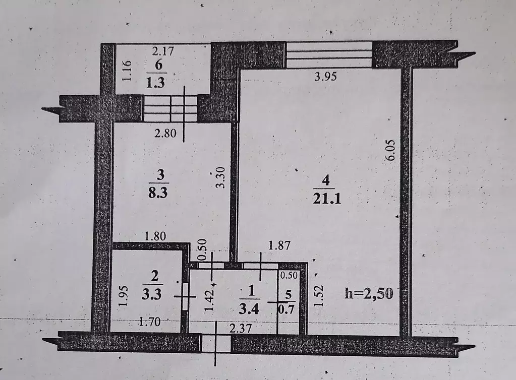 Продаётся 1-к квартира, 36.8 м - Фото 1