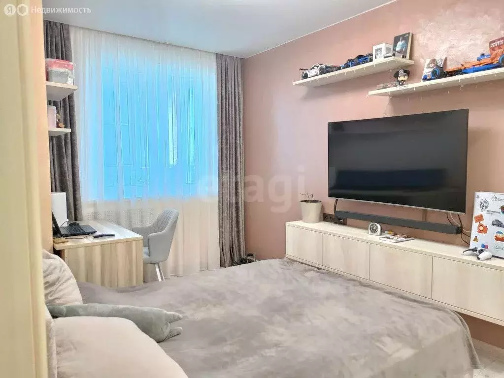1-комнатная квартира: Киров, Ленинский район, улица Калинина, 40 (39.9 ... - Фото 1