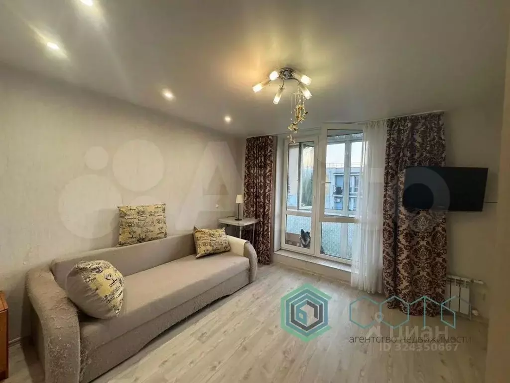 1-к кв. Калининградская область, Гурьевский муниципальный округ, пос. ... - Фото 1