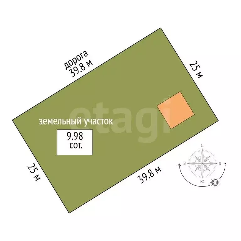 Дом в Томск, Залесская улица (50 м) - Фото 2