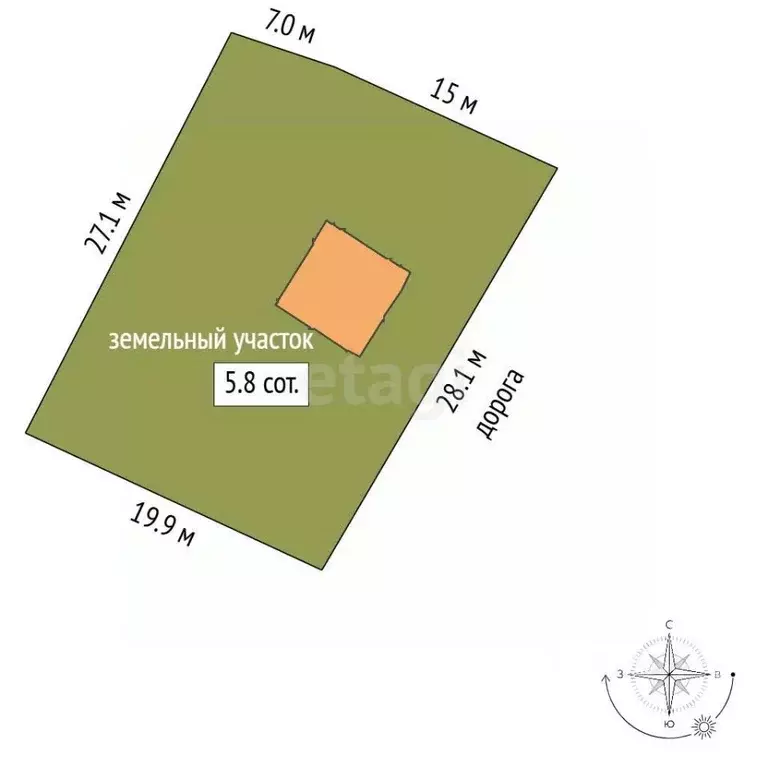Дом в Санкт-Петербург Автомобилист СНТ, ул. Рябиновая, 71 (52 м) - Фото 2