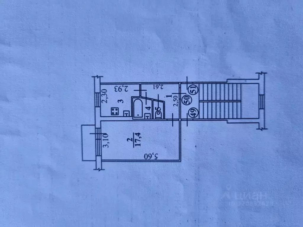 1-к кв. Иркутская область, Иркутск ул. Трилиссера, 108 (30.9 м) - Фото 1