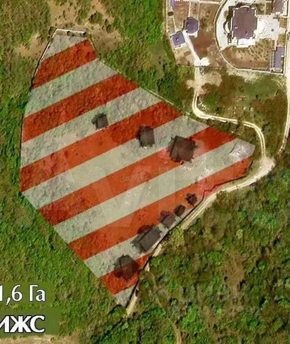 Участок в Севастополь с. Резервное, пер. Дружный (1.6 сот.) - Фото 1