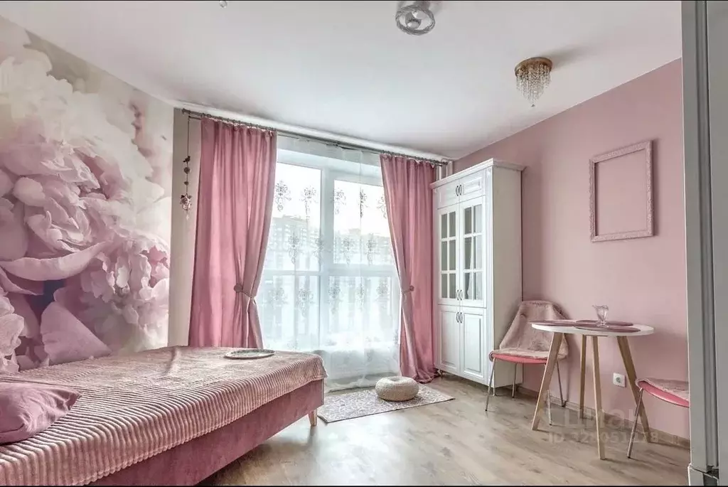 Студия Санкт-Петербург пос. Парголово, Заречная ул., 15к1 (22.0 м) - Фото 1