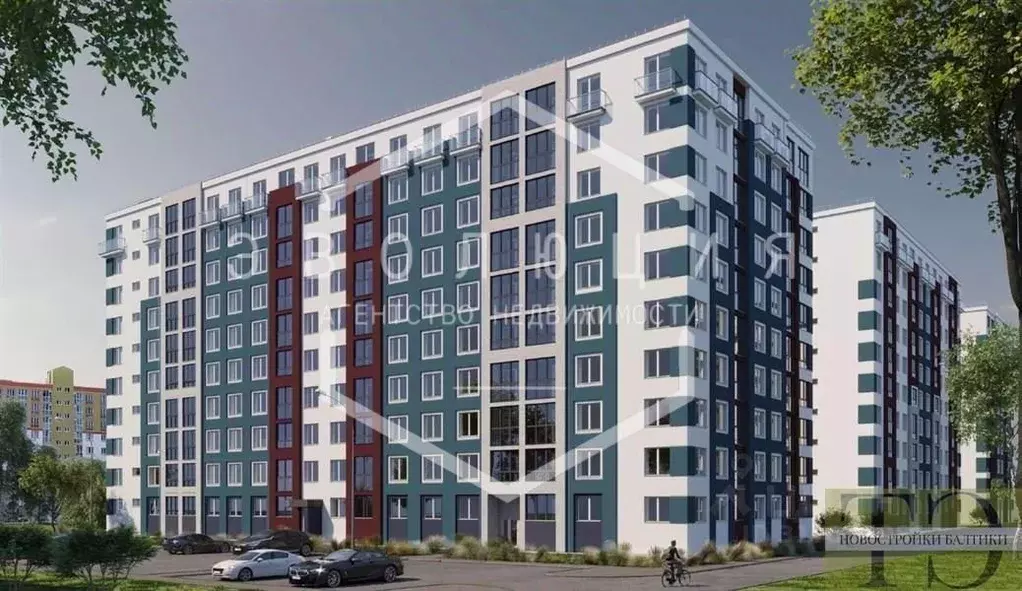 2-к кв. Калининградская область, Калининград Петровский мкр,  (57.06 ... - Фото 2