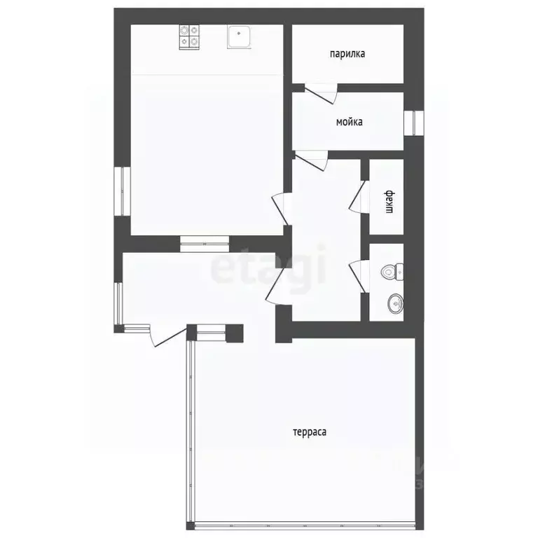 Дом в Тюменская область, Тюмень  (63 м) - Фото 2