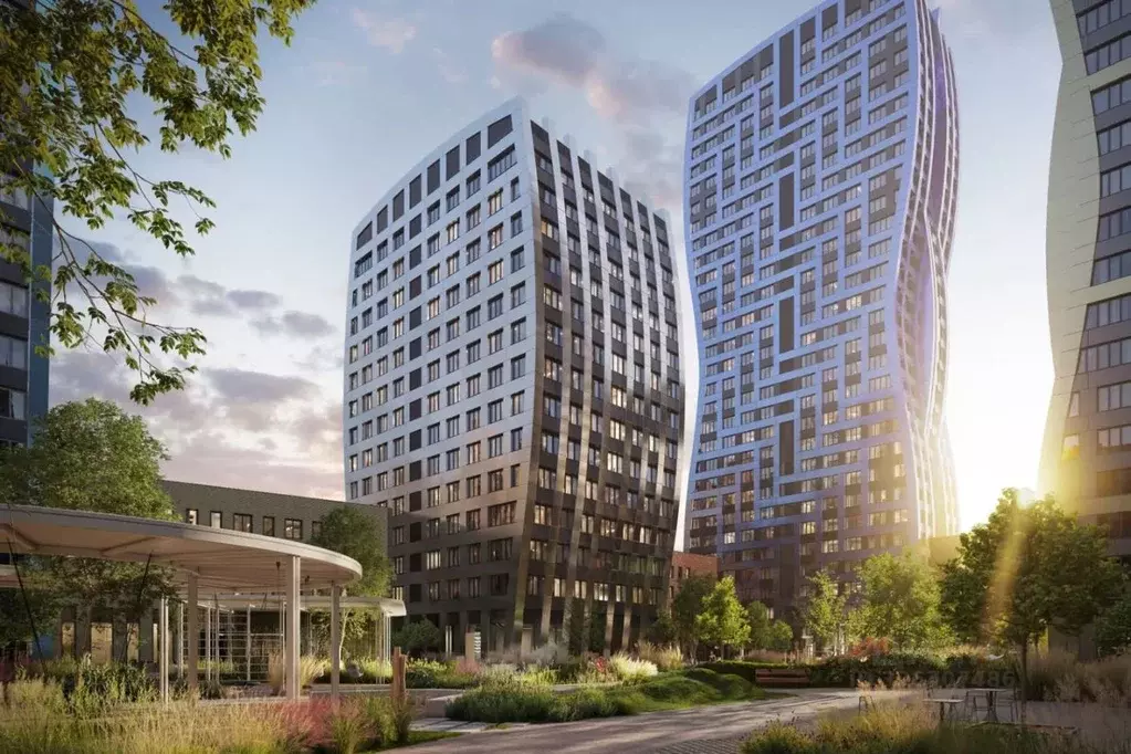 Студия Москва Левел Южнопортовая жилой комплекс, 3 (23.1 м) - Фото 1