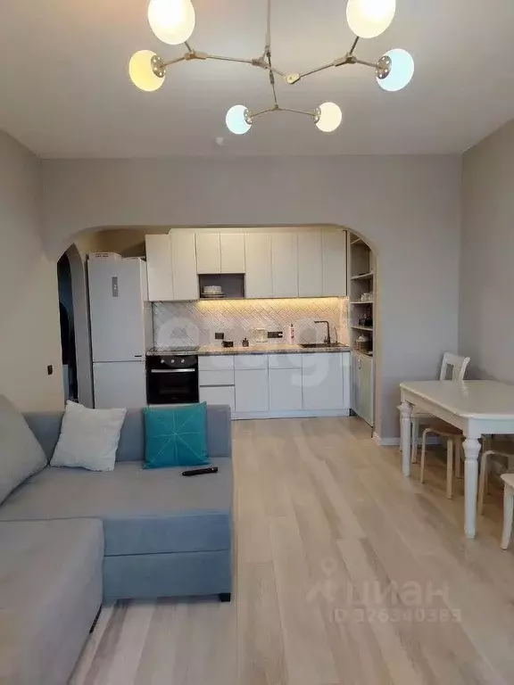 1-к кв. Иркутская область, Иркутск ул. Лермонтова, 81/15 (52.6 м) - Фото 2