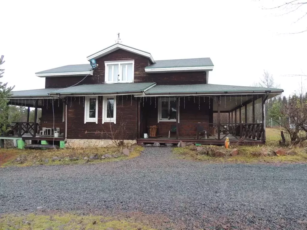 Дом в Карелия, Сортавальский муниципальный округ, пос. Рюттю 25 (220 ... - Фото 1