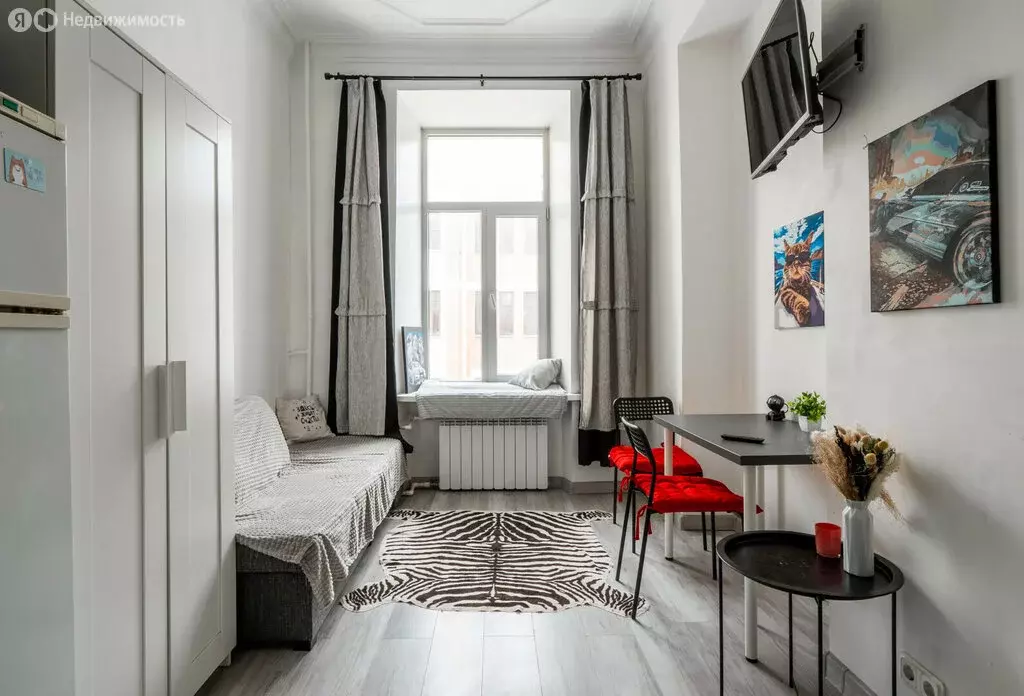 Квартира-студия: Санкт-Петербург, Верейская улица, 40 (24 м) - Фото 1