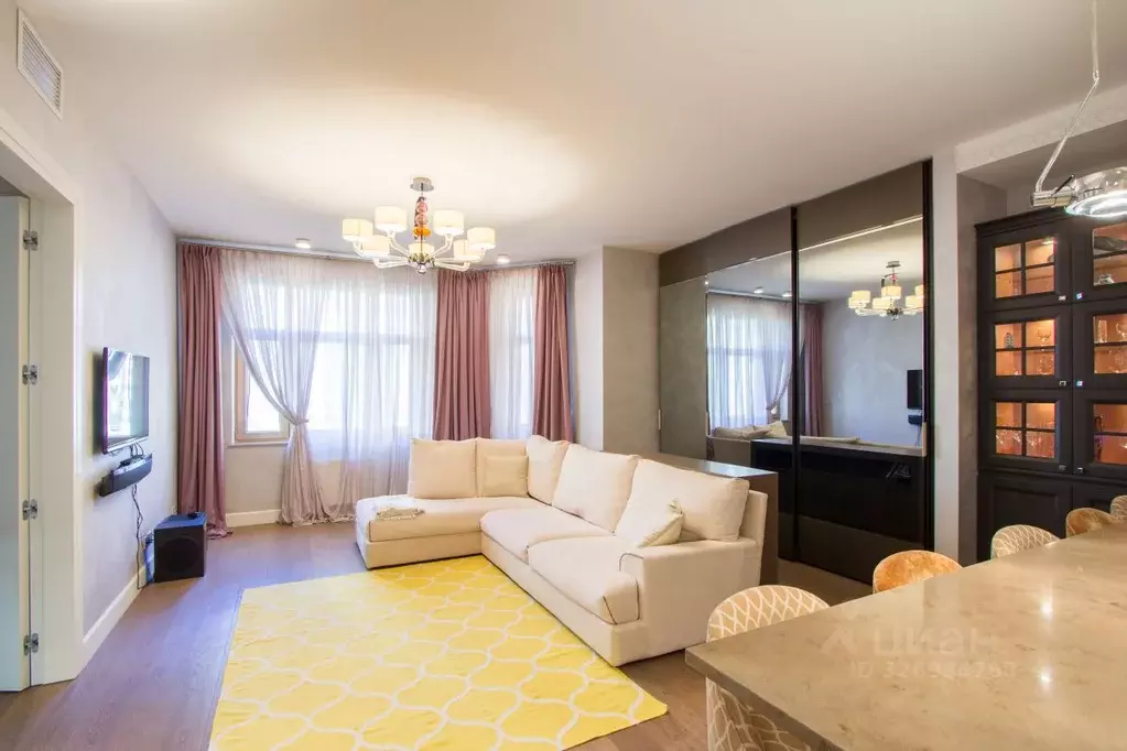 3-к кв. Москва Ломоносовский просп., 25к2 (88.3 м) - Фото 1