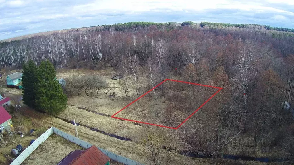 Участок в Тверская область, Конаковский муниципальный округ, Редкино ... - Фото 1