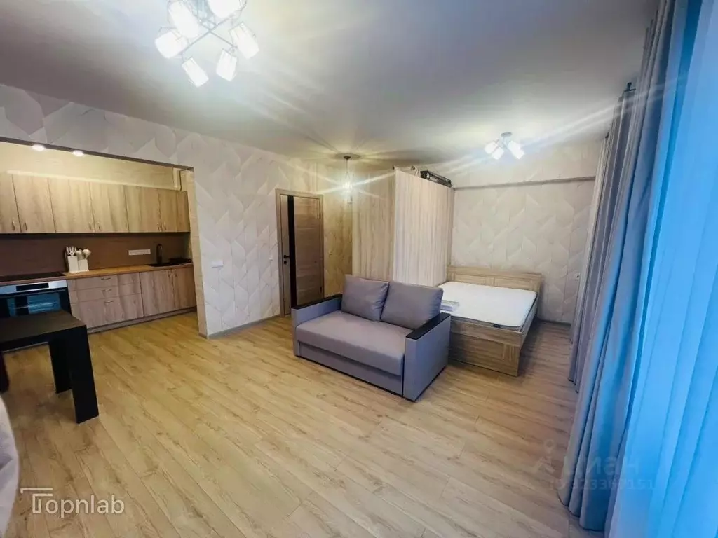 Студия Иркутская область, Иркутск Братская ул., 7/12 (37.5 м) - Фото 2