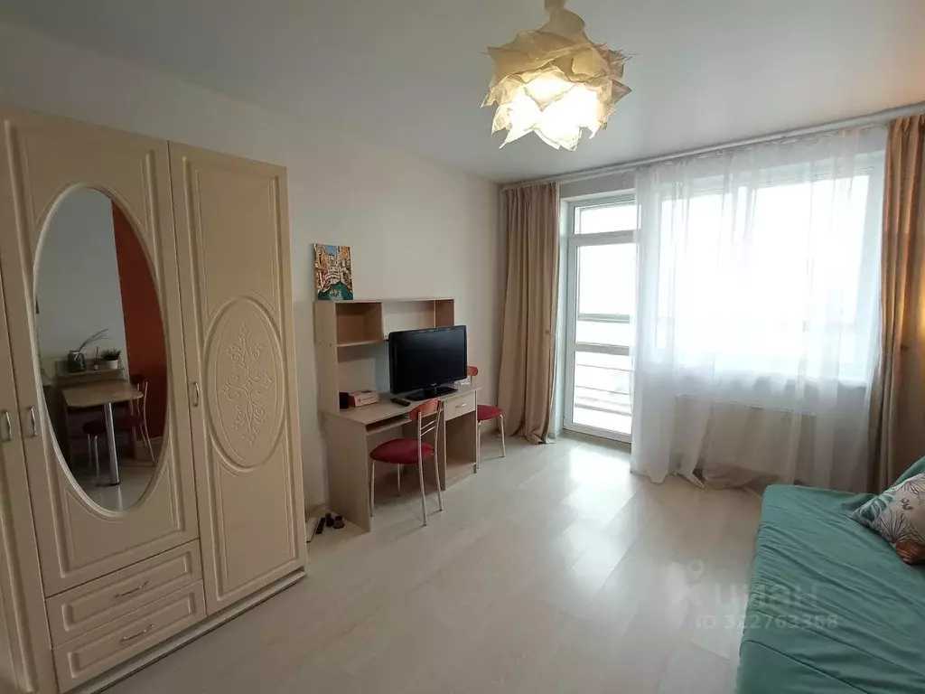 1-к кв. Свердловская область, Екатеринбург ул. Студенческая, 80 (30.0 ... - Фото 2