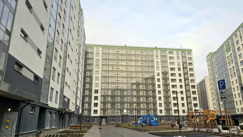 1-к кв. Санкт-Петербург пос. Шушары, просп. Старорусский, 3к1 (33.8 м) - Фото 1