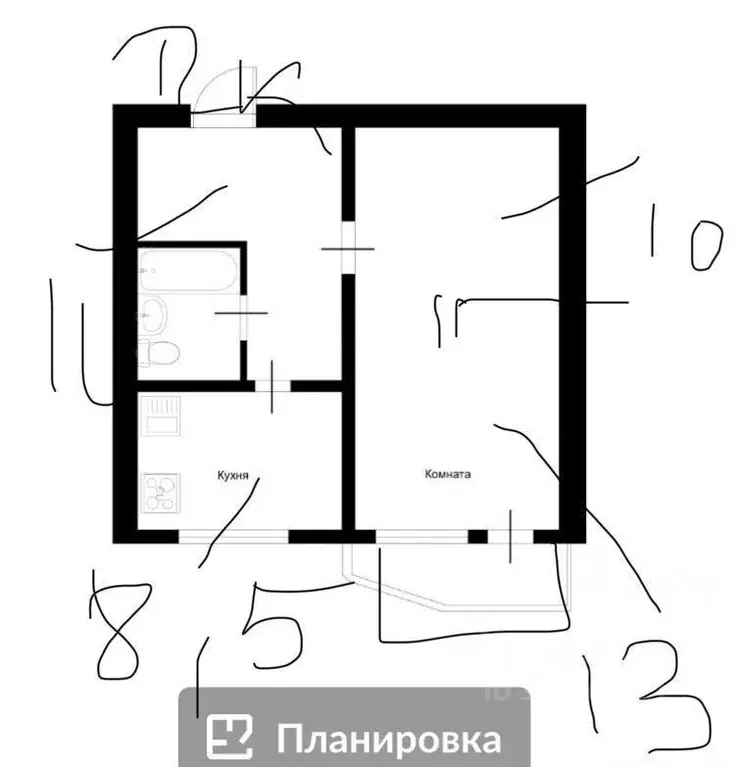 2-к кв. Москва Лобненская ул., 12К3 (41.0 м) - Фото 1